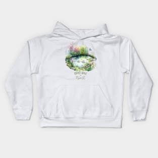 Garden Pond Melody 3 Kids Hoodie